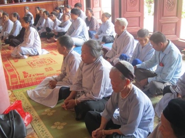 Thái Bình: TT.Thích Duy Trấn giảng về ý nghĩa hòm công đức tại Thái Bình