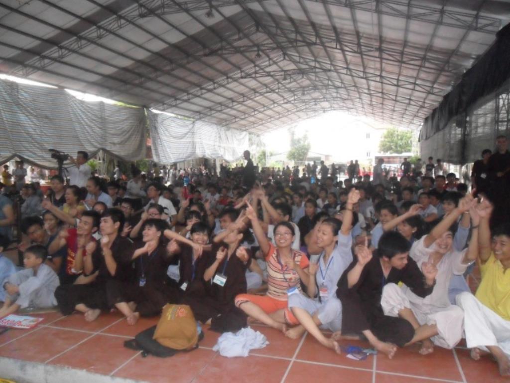 Thái Bình: Chùa Từ Xuyên tổ chức khóa tu mùa hè lần thứ tư năm 2014 (Chùm ảnh ngày tu thứ ba)