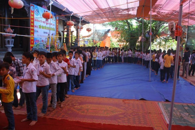 Thái Bình: Khóa tu Một Ngày An Lạc lần thứ 3 năm 2014 tại chùa Từ Vân