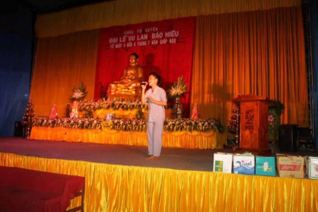 Chùa Từ Xuyên tổ chức đêm văn nghệ mừng Đại lễ Vu Lan Báo hiếu PL.2555-DL.2014