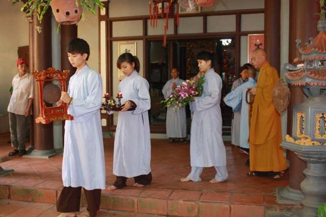 Thái Bình: Khóa tu Một Ngày An Lạc lần thứ 3 năm 2014 tại chùa Từ Vân