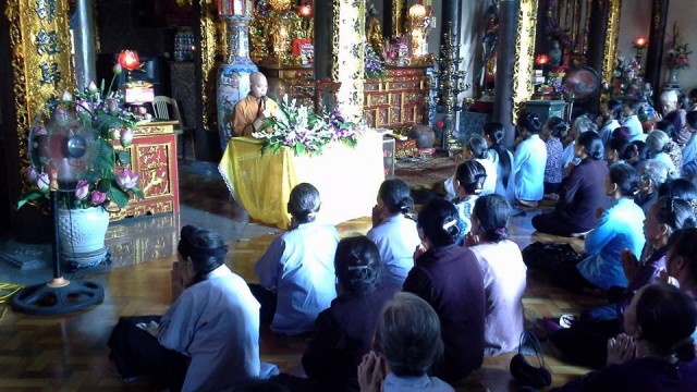 Thái Bình: Chùa Từ Vân (Bách Thuận, Vũ Thư) tổ chức lễ quy y Tam Bảo