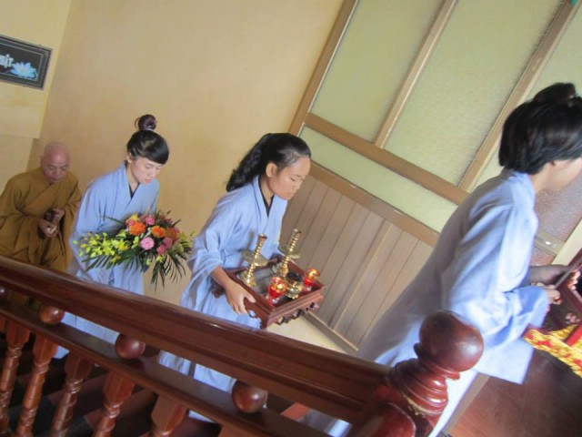 Thái Bình: Chùa Từ Xuyên tổ chức khóa tu Một ngày an lạc – lần thứ 3 năm 2014