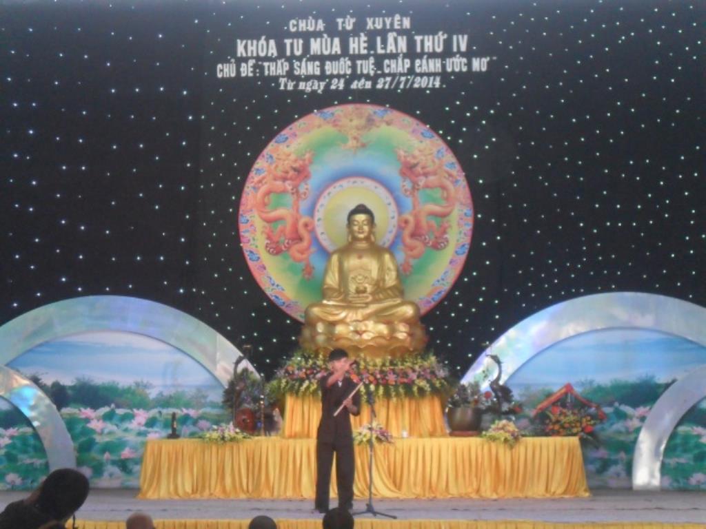Thái Bình: Chùa Từ Xuyên tổ chức khóa tu mùa hè lần thứ tư năm 2014 (Chùm ảnh ngày tu thứ ba)