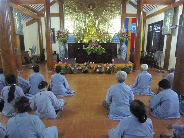 Thái Bình: TT.Thích Duy Trấn giảng về ý nghĩa hòm công đức tại Thái Bình