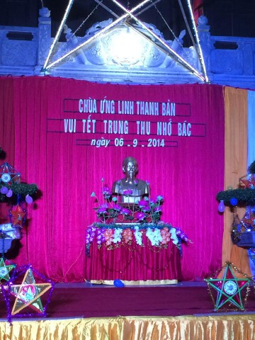 Thái Bình:  Chùa Ứng Linh (xã Xuân Hòa, Vũ Thư) tổ chức &quot;Đêm hội trăng rằm&quot;