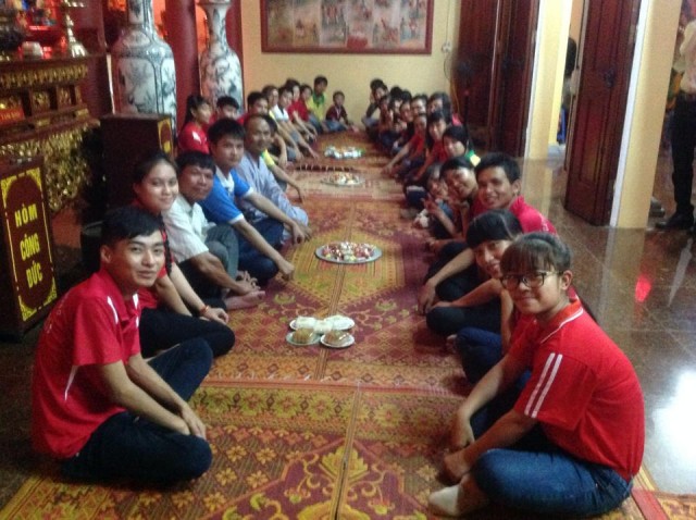 Vĩnh Phúc: Chùa Láp (P.Liên Bảo, TP.Vĩnh Yên) tổ chức &quot;Đêm hội trăng rằm&quot;