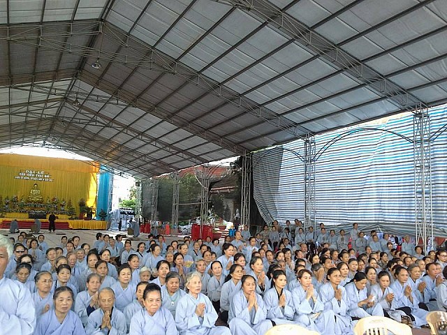 Thái Bình: Đại lễ cầu siêu thai nhi ngày thứ ba