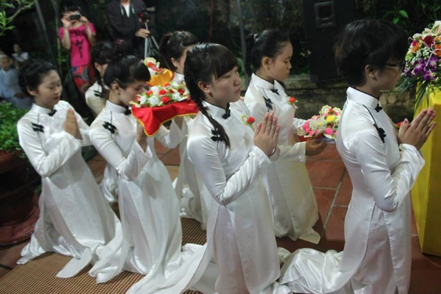 Chùm ảnh:  Mùa Vu Lan ở các chùa tại Thái Bình