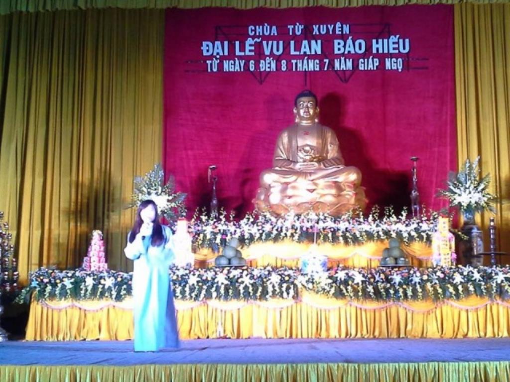 Chùa Từ Xuyên tổ chức đêm văn nghệ mừng Đại lễ Vu Lan Báo hiếu PL.2555-DL.2014