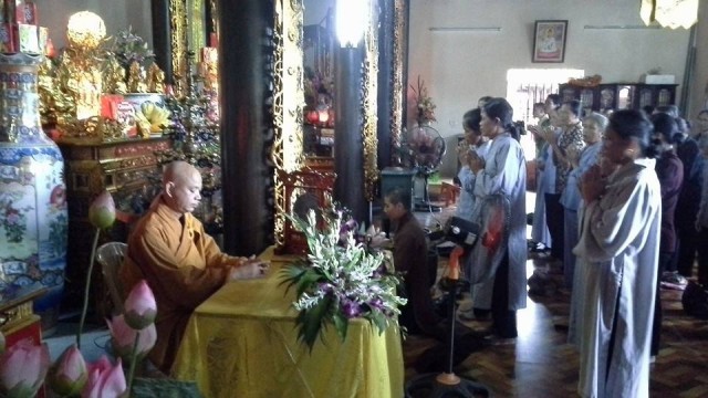 Thái Bình: Chùa Từ Vân (Bách Thuận, Vũ Thư) tổ chức lễ quy y Tam Bảo