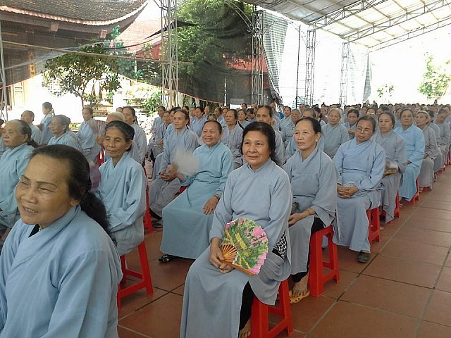 Thái Bình: Đại lễ cầu siêu thai nhi ngày thứ ba