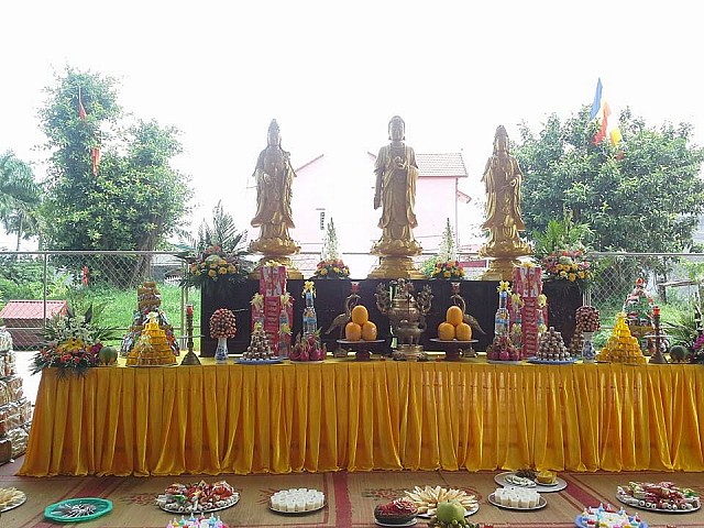 Thái Bình: Đại lễ cầu siêu thai nhi ngày thứ ba
