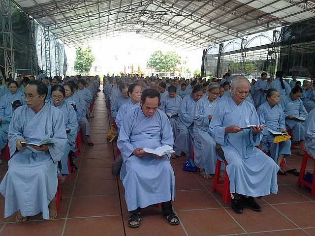 Thái Bình: Đại lễ cầu siêu thai nhi ngày thứ ba