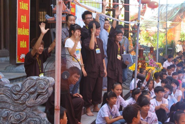 Thái Bình: Khóa tu Một Ngày An Lạc lần thứ 3 năm 2014 tại chùa Từ Vân