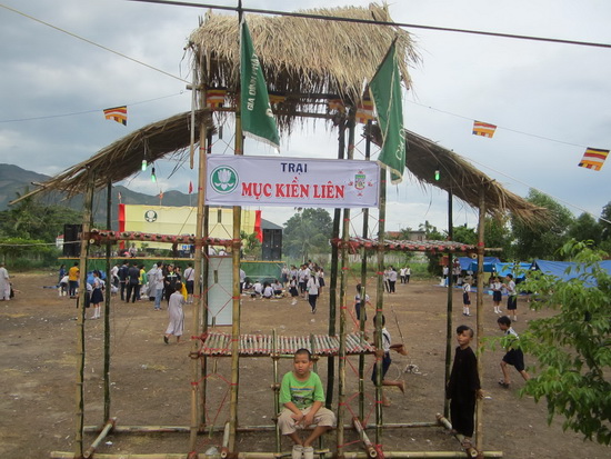 Hội trại Mục Kiền Liên ở chùa Đại Phước