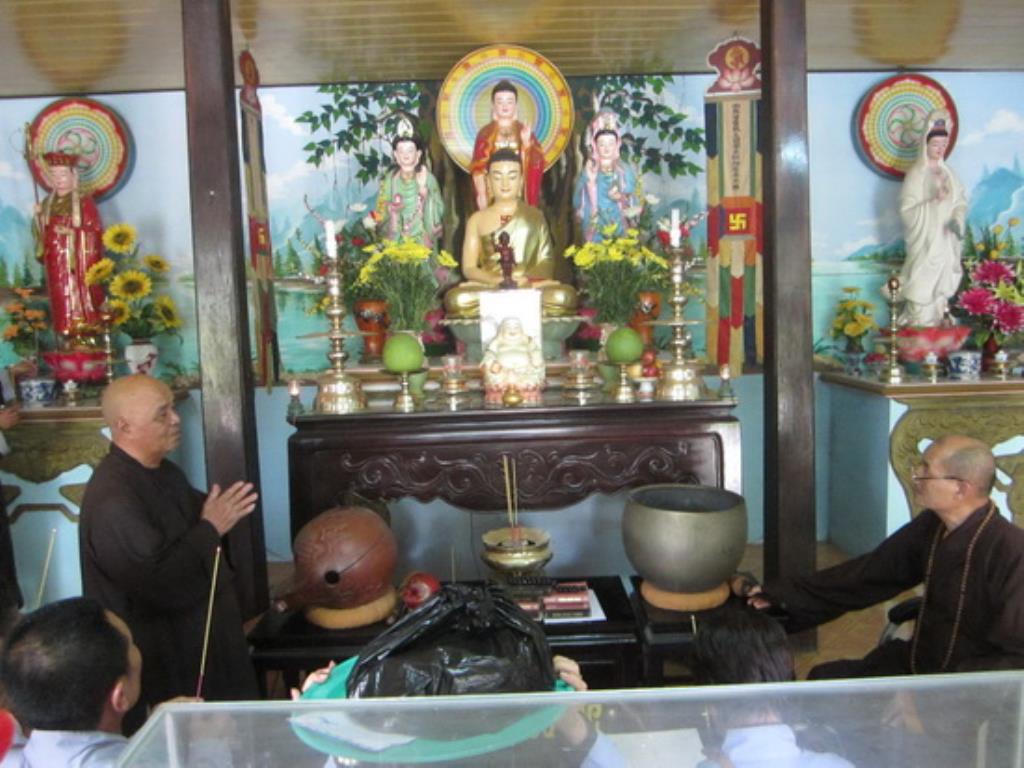 Đạo tràng BQT Tổ đình  Thiên Bửu kết duyên mùa An cư kiết hạ