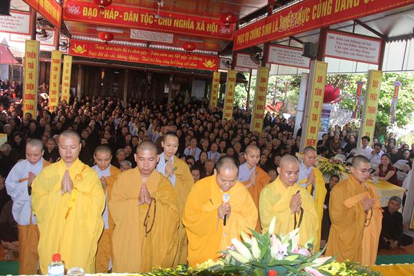 Thái Nguyên: Lễ Tạ Pháp Hạ Trường Chùa Phù Liễn