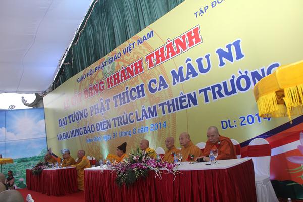 Nam Định: Khánh thành trung tâm Phật Giáo Trúc Lâm Thiên Trường