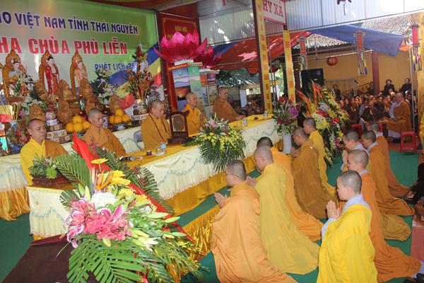 Thái Nguyên: Lễ Tạ Pháp Hạ Trường Chùa Phù Liễn