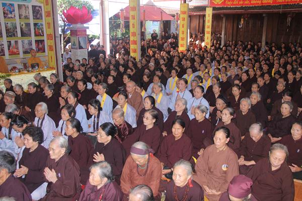 Thái Nguyên: Lễ Tạ Pháp Hạ Trường Chùa Phù Liễn