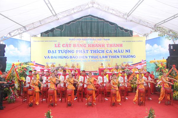 Nam Định: Khánh thành trung tâm Phật Giáo Trúc Lâm Thiên Trường