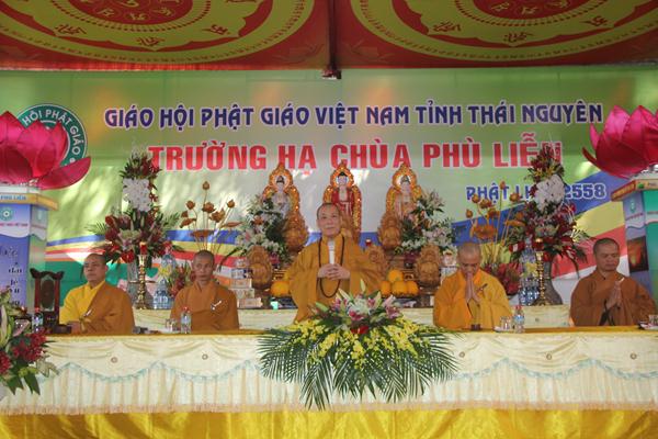 Thái Nguyên: Lễ Tạ Pháp Hạ Trường Chùa Phù Liễn