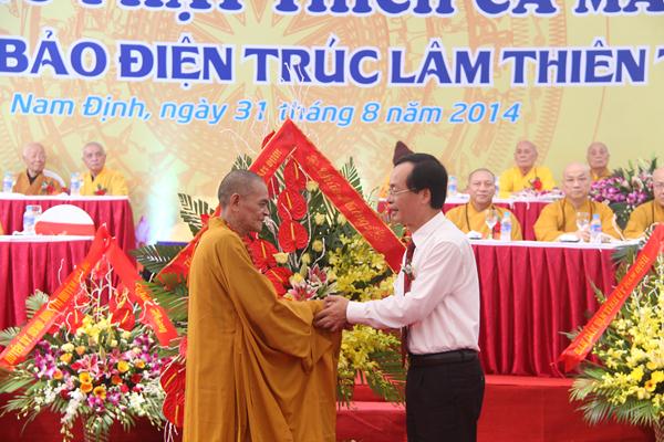 Nam Định: Khánh thành trung tâm Phật Giáo Trúc Lâm Thiên Trường
