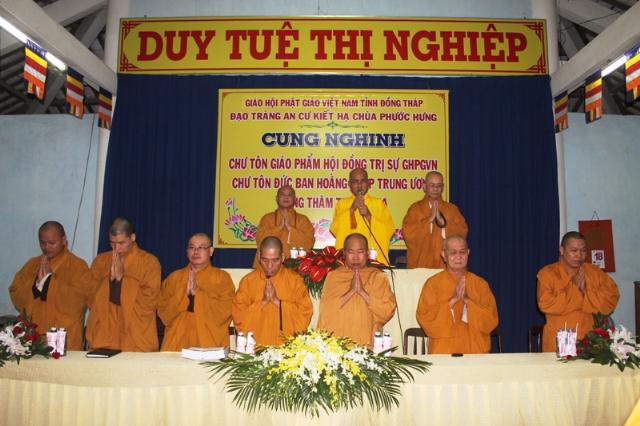 Đồng Tháp: Ban Hoằng Pháp TW Thăm Đạo Tràng ACKH Đồng Tháp