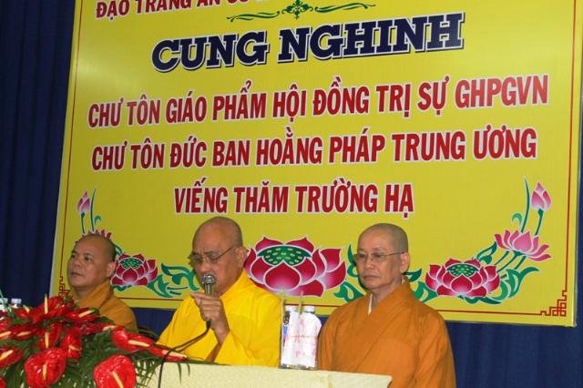 Đồng Tháp: Ban Hoằng Pháp TW Thăm Đạo Tràng ACKH Đồng Tháp