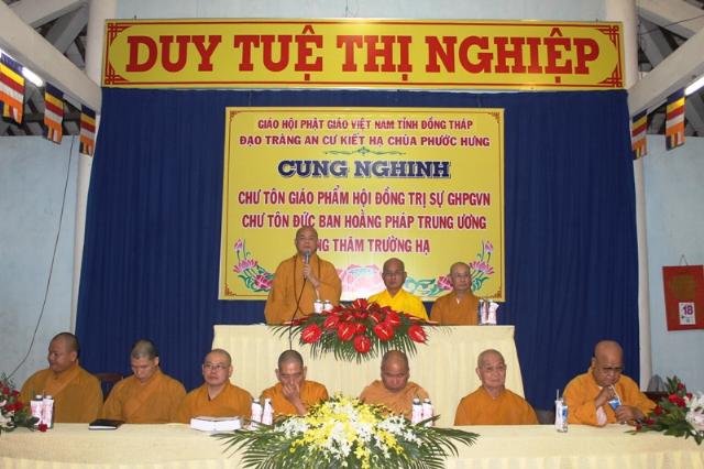 Đồng Tháp: Ban Hoằng Pháp TW Thăm Đạo Tràng ACKH Đồng Tháp