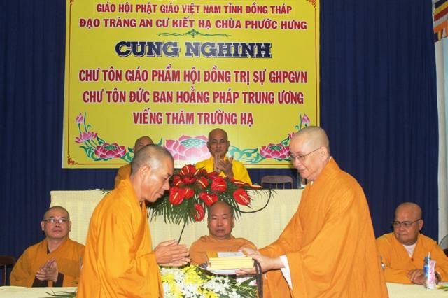 Đồng Tháp: Ban Hoằng Pháp TW Thăm Đạo Tràng ACKH Đồng Tháp
