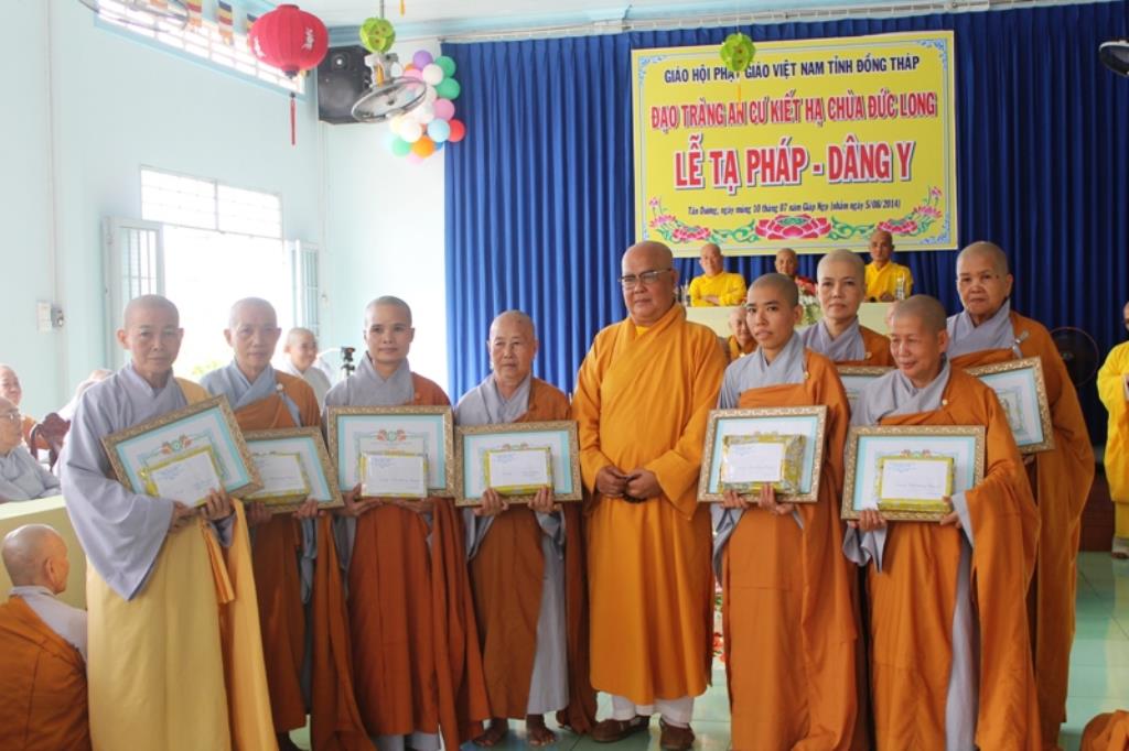 Đồng Tháp: Chư Ni Lễ Tạ Pháp Đạo Tràng ACKH