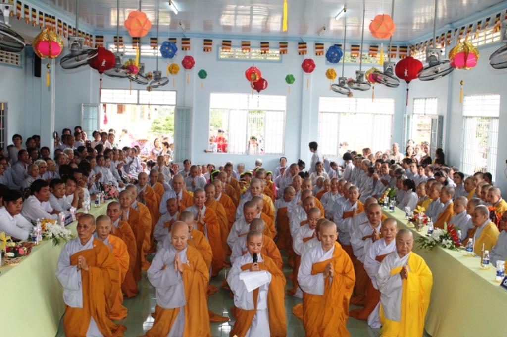 Đồng Tháp: Chư Ni Lễ Tạ Pháp Đạo Tràng ACKH