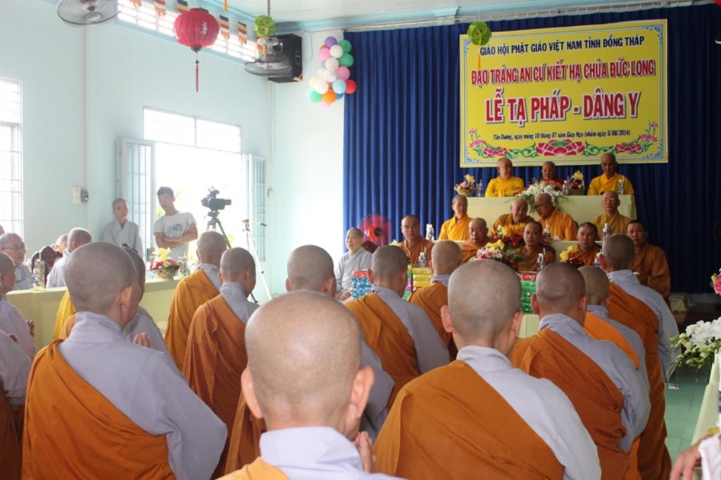 Đồng Tháp: Chư Ni Lễ Tạ Pháp Đạo Tràng ACKH