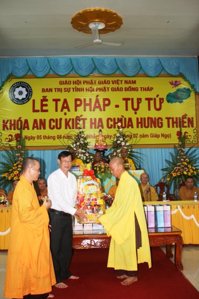 Đồng Tháp: Chư Ni Lễ Tạ Pháp Đạo Tràng ACKH
