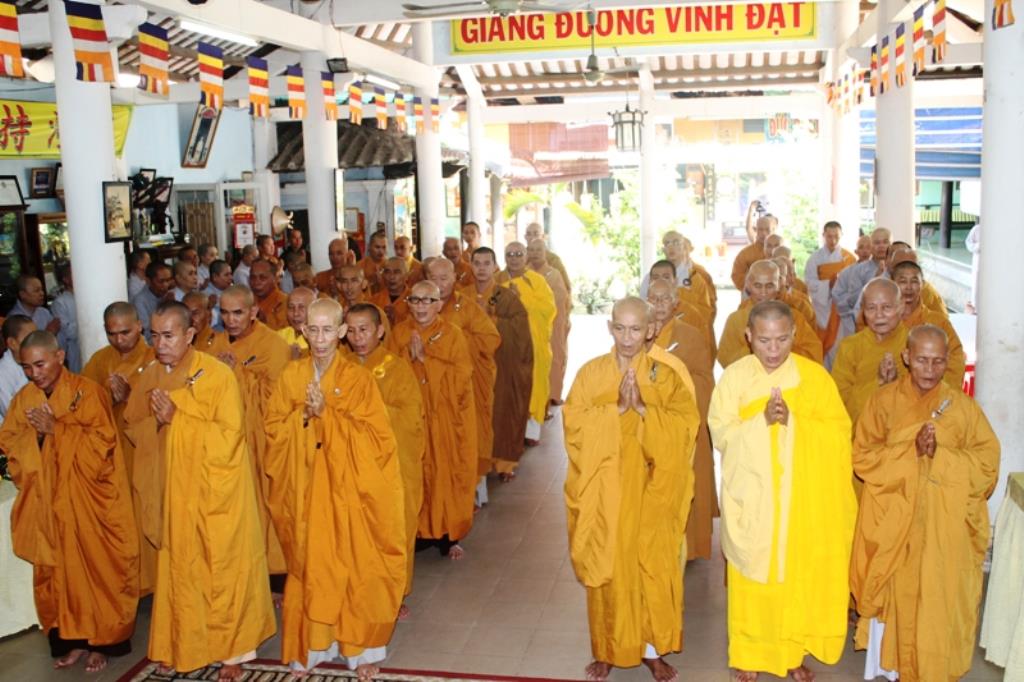 Đồng Tháp: Lễ Tạ Pháp An Cư PL. 2558 Tại Chùa Phước Hưng