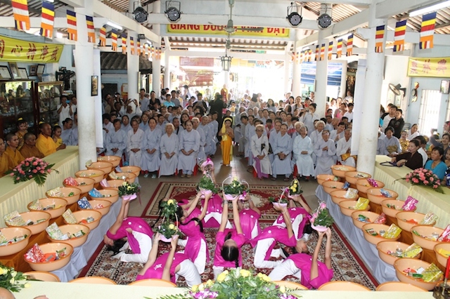 Đồng Tháp: Chùa Phước Hưng Mùa Vu Lan Báo Hiếu
