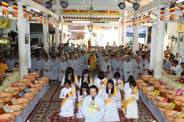 Đồng Tháp: Chùa Phước Hưng Mùa Vu Lan Báo Hiếu