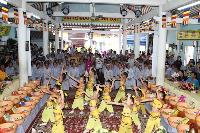 Đồng Tháp: Chùa Phước Hưng Mùa Vu Lan Báo Hiếu