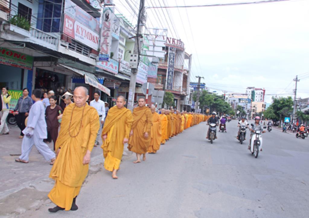 Gia Lai:Tịnh xá Ngọc Trung lễ Mãn hạ và Dâng y mùa Báo Hiếu