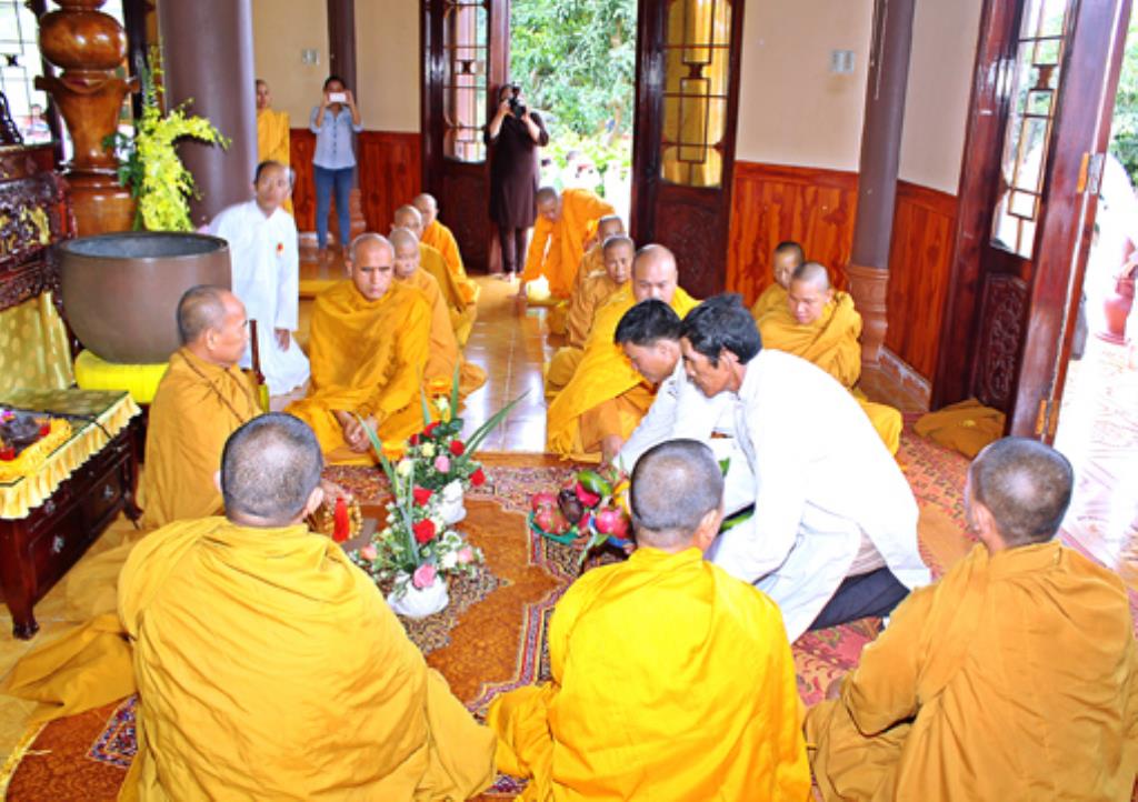 Gia Lai:Tịnh xá Ngọc Trung lễ Mãn hạ và Dâng y mùa Báo Hiếu