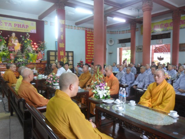 Thái Bình: Trường hạ Tổ đình Thánh Long tổ chức tạ pháp an cư kiết hạ PL.2558-DL.2014