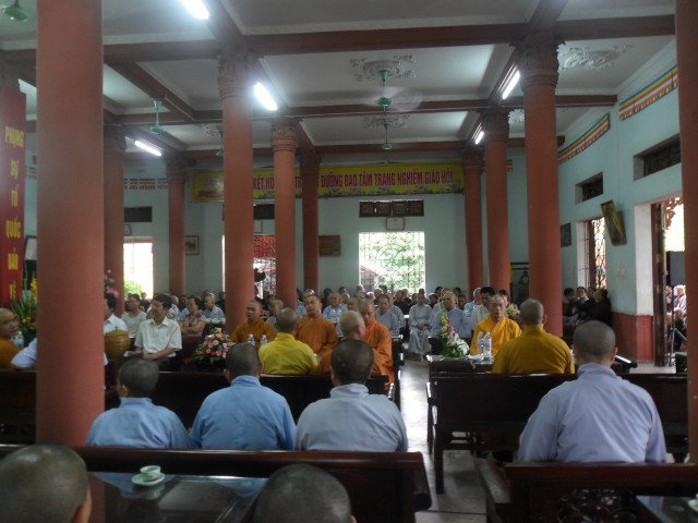 Thái Bình: Trường hạ Tổ đình Thánh Long tổ chức tạ pháp an cư kiết hạ PL.2558-DL.2014