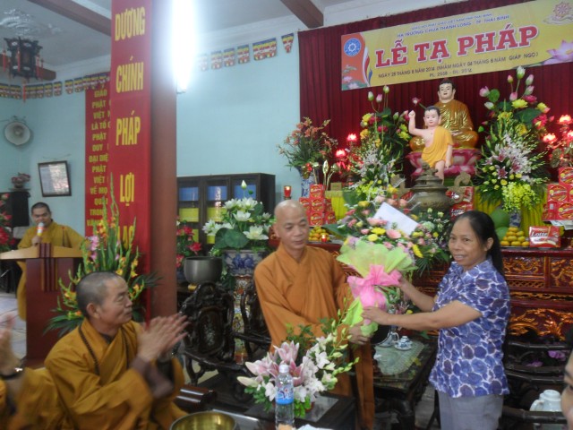 Thái Bình: Trường hạ Tổ đình Thánh Long tổ chức tạ pháp an cư kiết hạ PL.2558-DL.2014