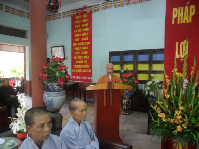 Thái Bình: Trường hạ Tổ đình Thánh Long tổ chức tạ pháp an cư kiết hạ PL.2558-DL.2014