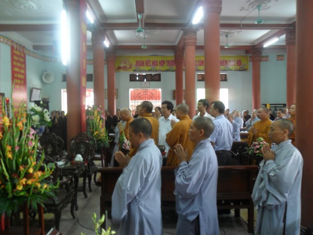 Thái Bình: Trường hạ Tổ đình Thánh Long tổ chức tạ pháp an cư kiết hạ PL.2558-DL.2014