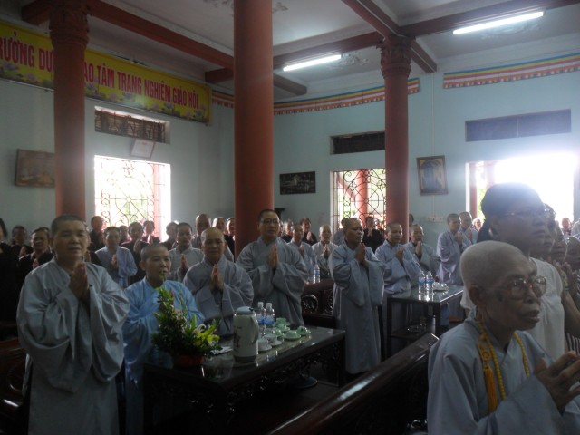 Thái Bình: Trường hạ Tổ đình Thánh Long tổ chức tạ pháp an cư kiết hạ PL.2558-DL.2014