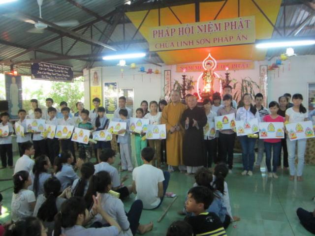 Chùa Linh Sơn Pháp Ấn tổ chức khóa tu mùa hè lần thứ V