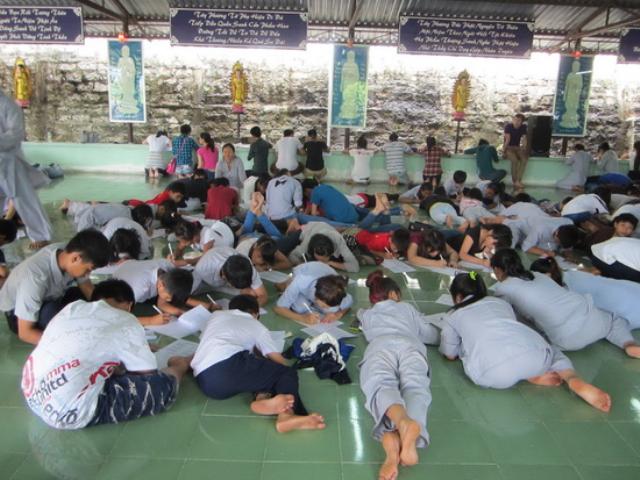 Chùa Linh Sơn Pháp Ấn tổ chức khóa tu mùa hè lần thứ V